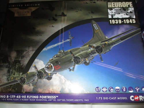 Corgi boeing 17f - corgi, 1:72