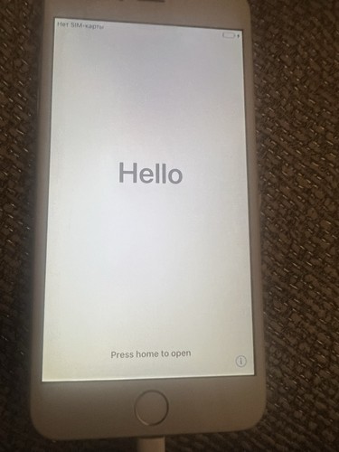 Iphone plus white - 6s,