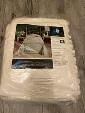 Vintage Fieldcrest Imperial Rose Bedspread Double 96x112 Pom Pom Fringe NOS