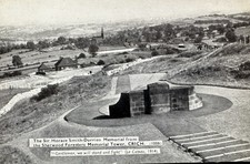 Crich Matlock, Sir Horace Smith-Dorrien Memorial, Vintage Postcard Derbyshire