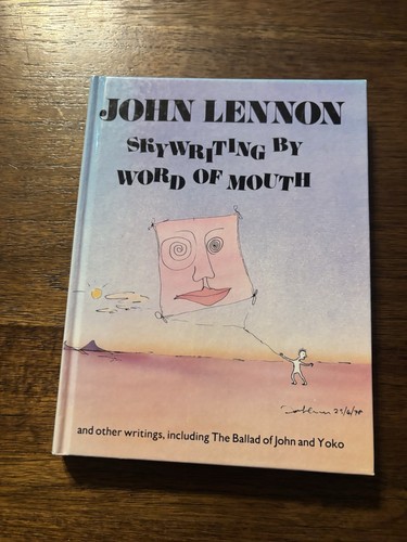Signed john lennon - (yoko, ono)
