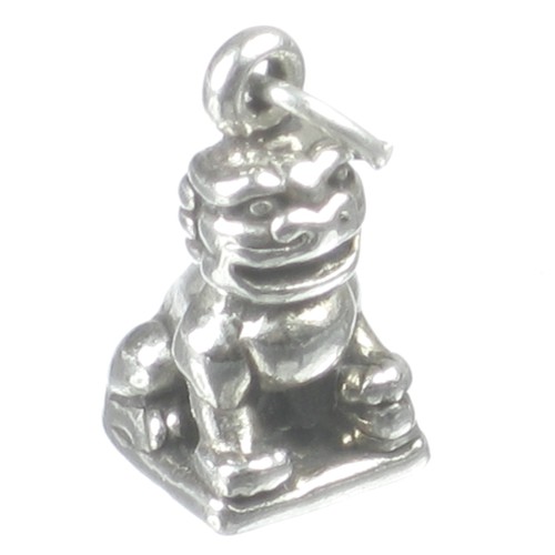 Foo dog sterling silver - foo,
