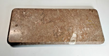 Vintage Marble Slab Bevel Edge Tray Base Stand Shelf 18" x 8 Rose Sandstone Pink