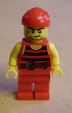 LEGO Figure - Pirate 3 (Black