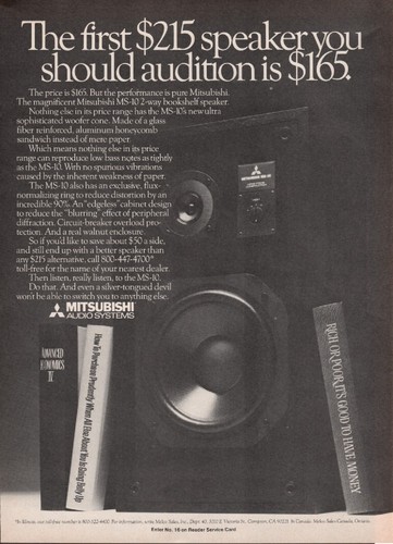 Mitsubishi speaker - -,