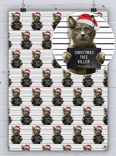 Christmas wrapping paper - wrapping, pet