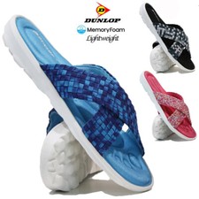 LADIES DUNLOP MEMORY FOAM FLIP