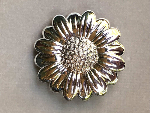 Big bold silver - silver, tone