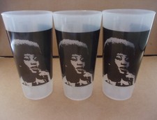 Joan Armatrading. Plastic Pint Glass x 3.