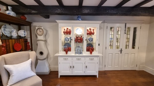 Oak solid wood glazed - oak,