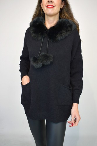 New black faux - new,