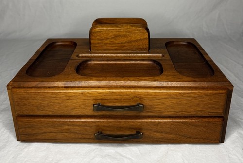 Mid century wooden desk - mid,