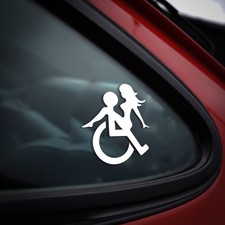 Funny Disabled Car Window