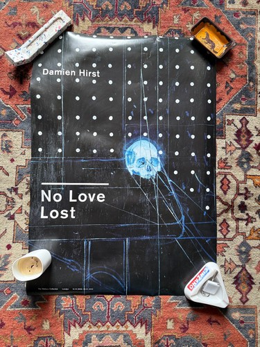 Damian hirst poster love lost - hirst,