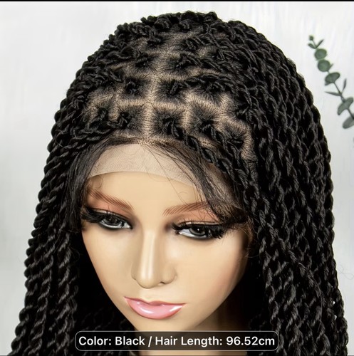 Full lace twisted knotless - full,