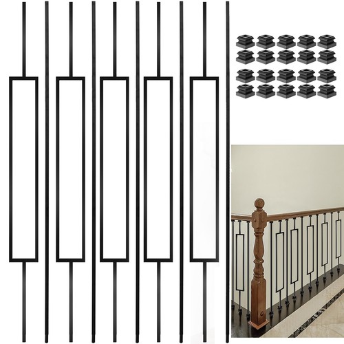 Wrought iron balusters 2 - balusters, 1/2"