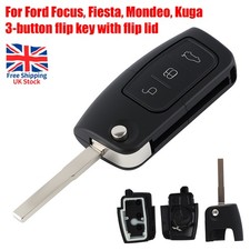 3 Button Flip Key Fob Case