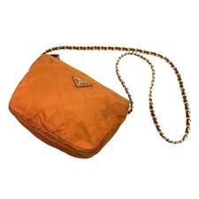 PRADA Chain Shoulder Bag Nylon