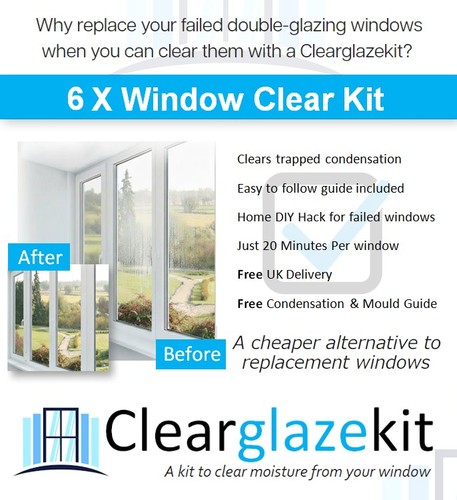 Window repair kit clears - x,