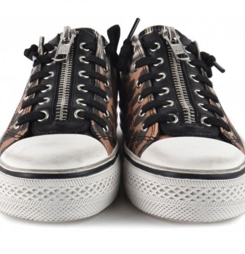 Ash verso cheetah zebra - ash, print
