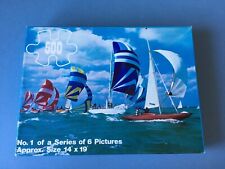 Vintage jigsaw puzzle, Ocean Racing - Good Companion, 500 Pieces Complete
