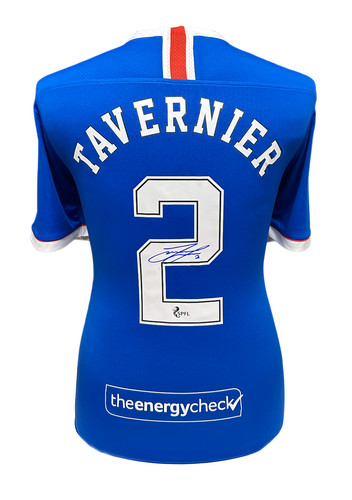 James tavernier signed glasgow - james,