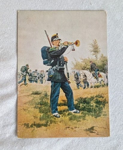 Bugle foot hunter military - foot,