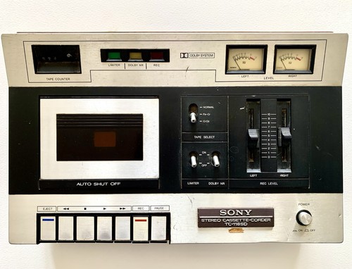 Sony stereo cassette corder - sony,