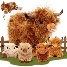 Highland Cow Teddy 14.5 Mother