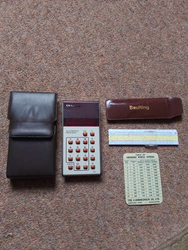Rockwell calculator with case - with,
