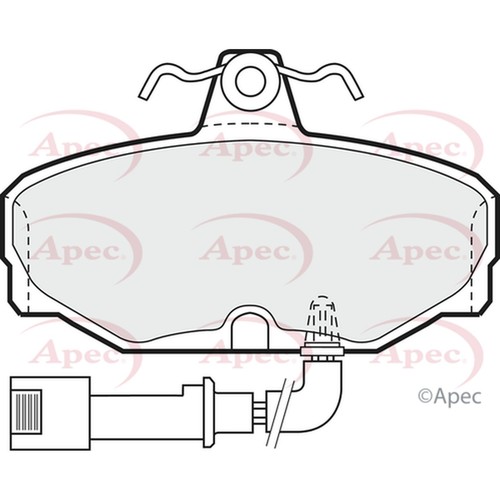 Brake pads set - brake, ford