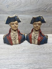 Vintage Chalkware Minute Men