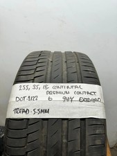 255,35,18 Continental PremiumContact 6 X1 TYRE 94Y XL 5.5mm GOOD TREAD 255,35,18