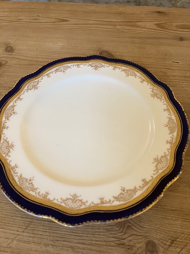 Vintage coalport cobalt - cobalt, blue