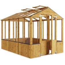 Wooden greenhouse garden - wooden,