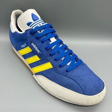 2012 Adidas Originals Samba Super G40364 Men Uk 12 Stockholm Blue Yellow Terrace