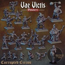Vae Victis Miniatures Corrupted Circus 28mm Frostgrave pathfinder D&D