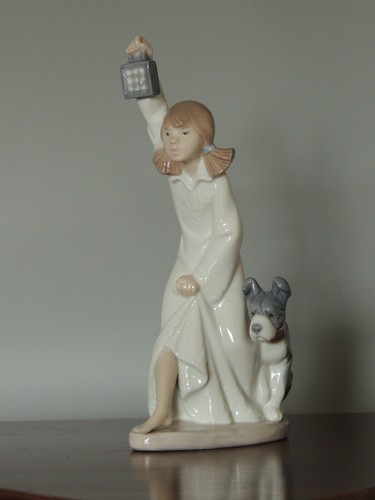 Lladro nao daisa girl with - nao,