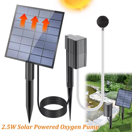 Solar pond aerator air - solar, pump