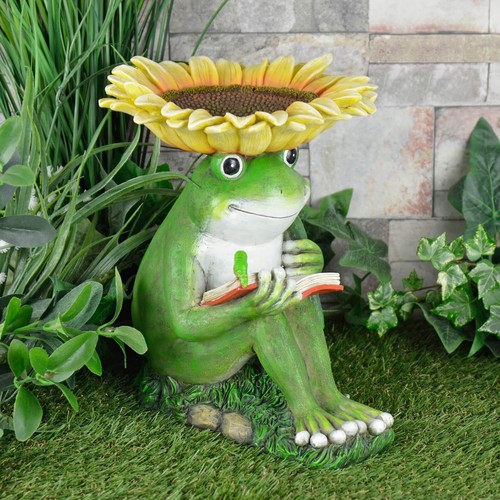 Azuma frog bird feeder - frog,
