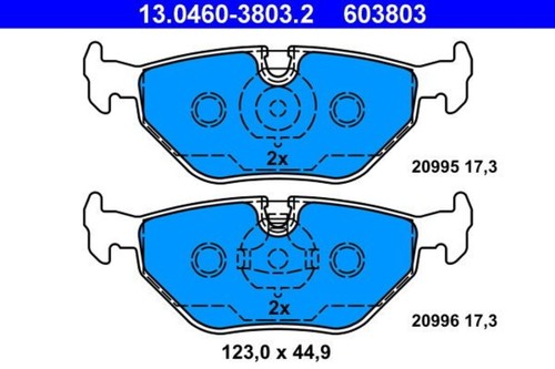 Disc brake pad - disc,