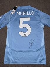 SIGNED OFFICIAL NOTTINGHAM FOREST SHIRT MURLLIO 24/25 PROOF BRAZIL  