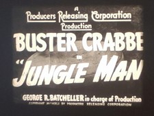 JUNGLE MAN 1941 16MM B/W SOUND