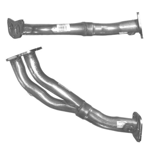 Front exhaust pipe - front,
