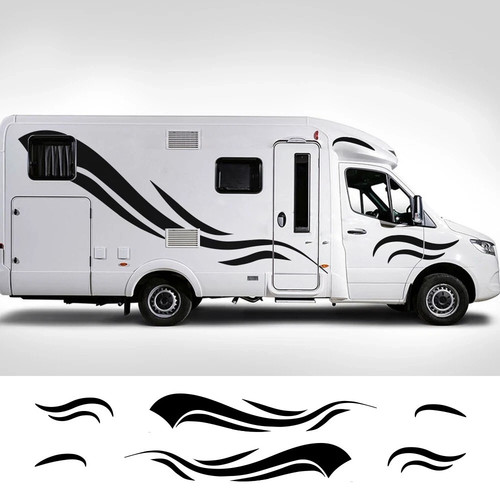 Motorhome graphics stickers - motorhome,