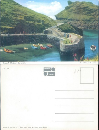Boscastle harbour cornwall - harbour,