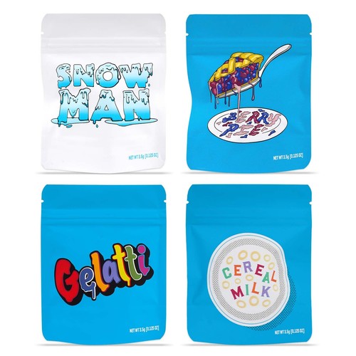 100pcs mylar bags cali - 100pcs,