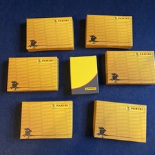 Panini Genuine Empty Sticker Trading Card Storage Boxes x 7