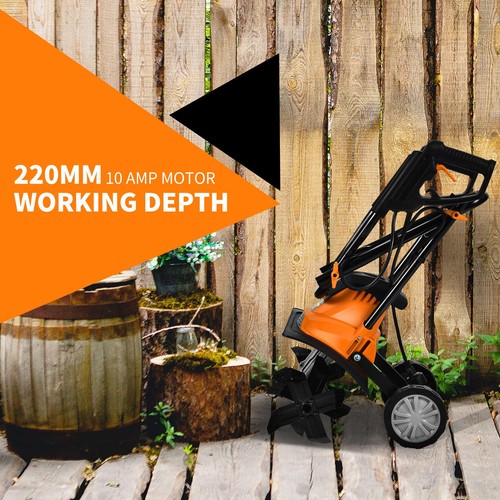 Small garden tiller - garden, foldable