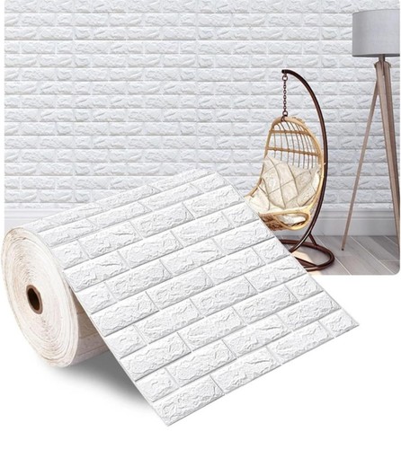 Brick wallpaper wall - 3d,